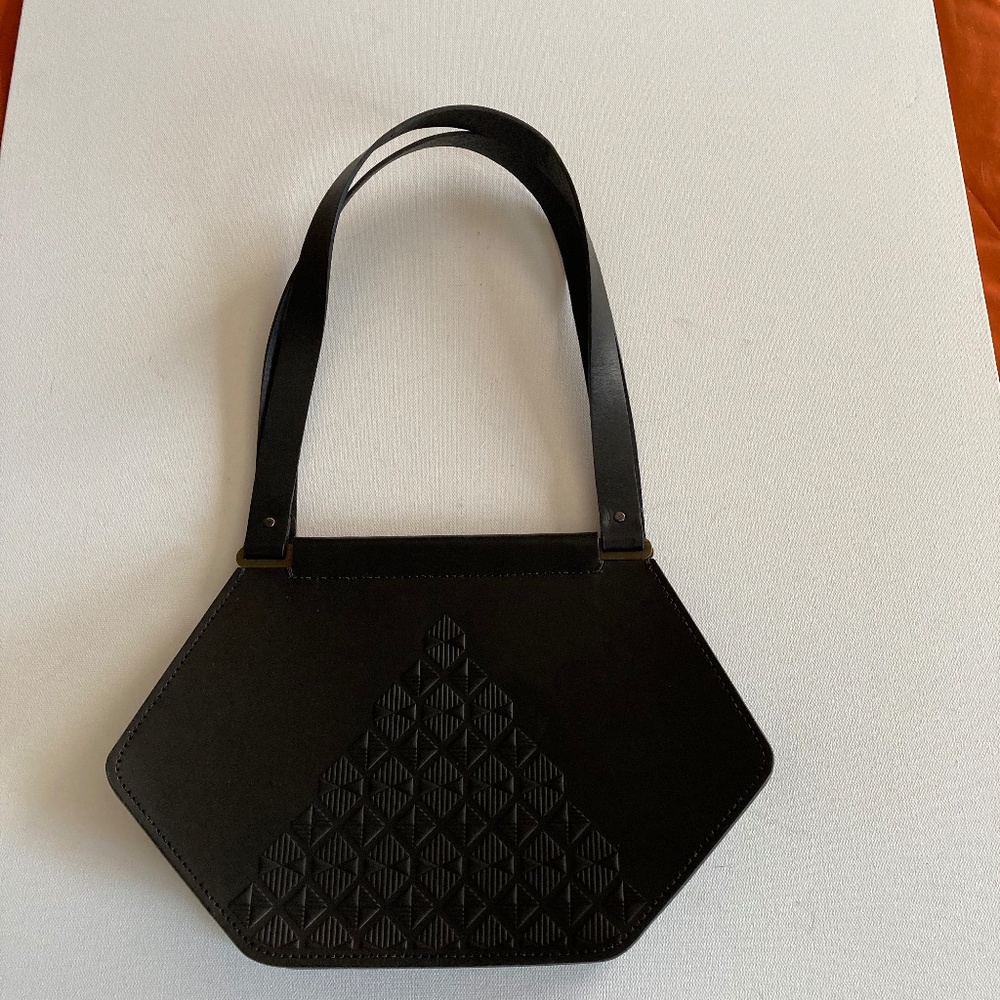 Animal Brand Funky Geometric Embossed Purse